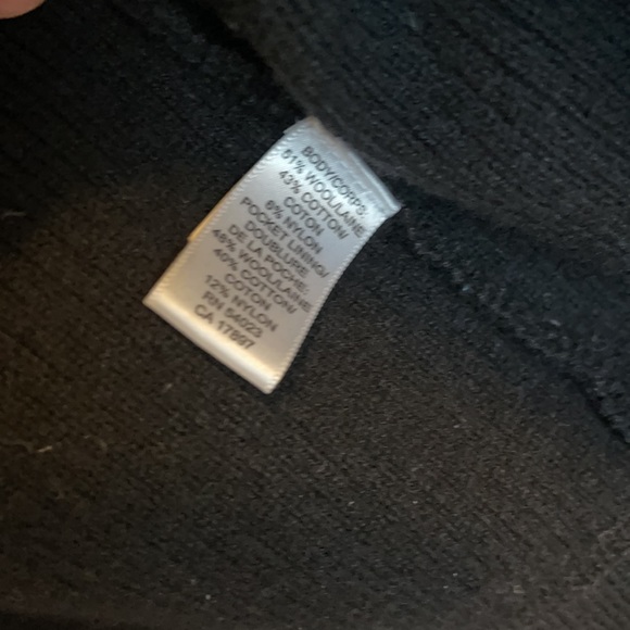 Banana Republic GQ preppy wool zip up sweater - Picture 3 of 4